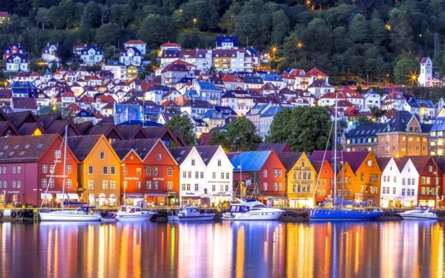 norvegia bergen citta fiordi